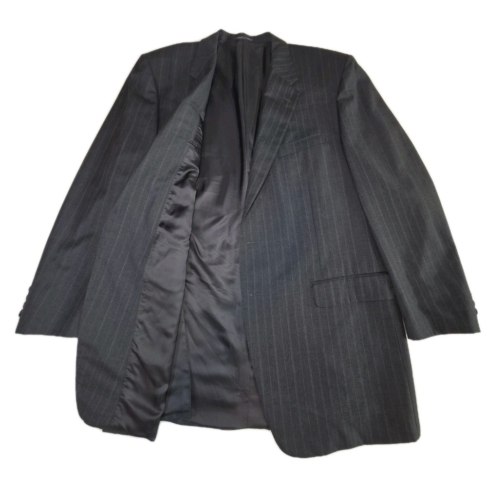 CORNELIANI Super 130 Extrafine Merinos Virgin Wool Jacket Blazer EU 56L USA 46L